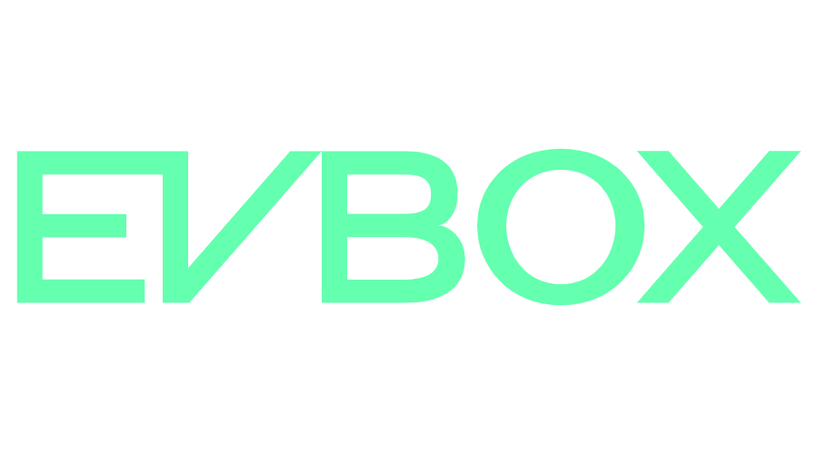 EVBOX logo in green text